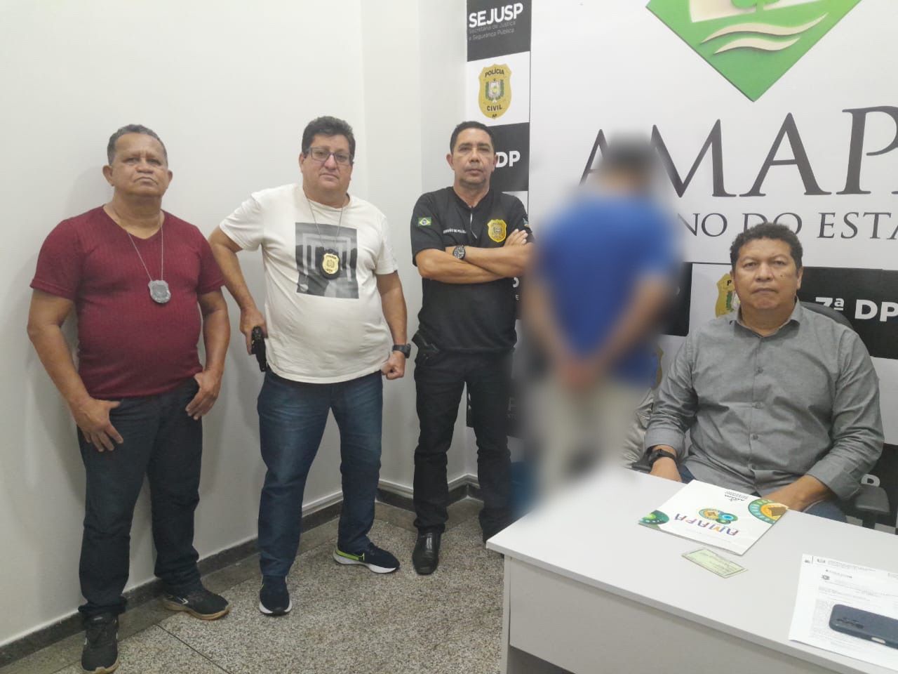 EM MACAPÁ, POLÍCIA CIVIL PRENDE HOMEM CONDENADO JUDICIALMENTE PELA PRÁTICA DO CRIME DE HOMICÍDIO